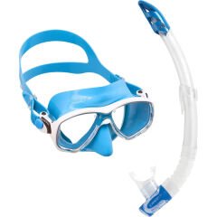 Cressi Marea Maske Gamma Şnorkel Seti BLUE-BLUE