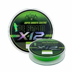 Albastar Carrier 12x Pe İp Misina FLUO GREEN - 0.10MM - 150M - 10.30KG