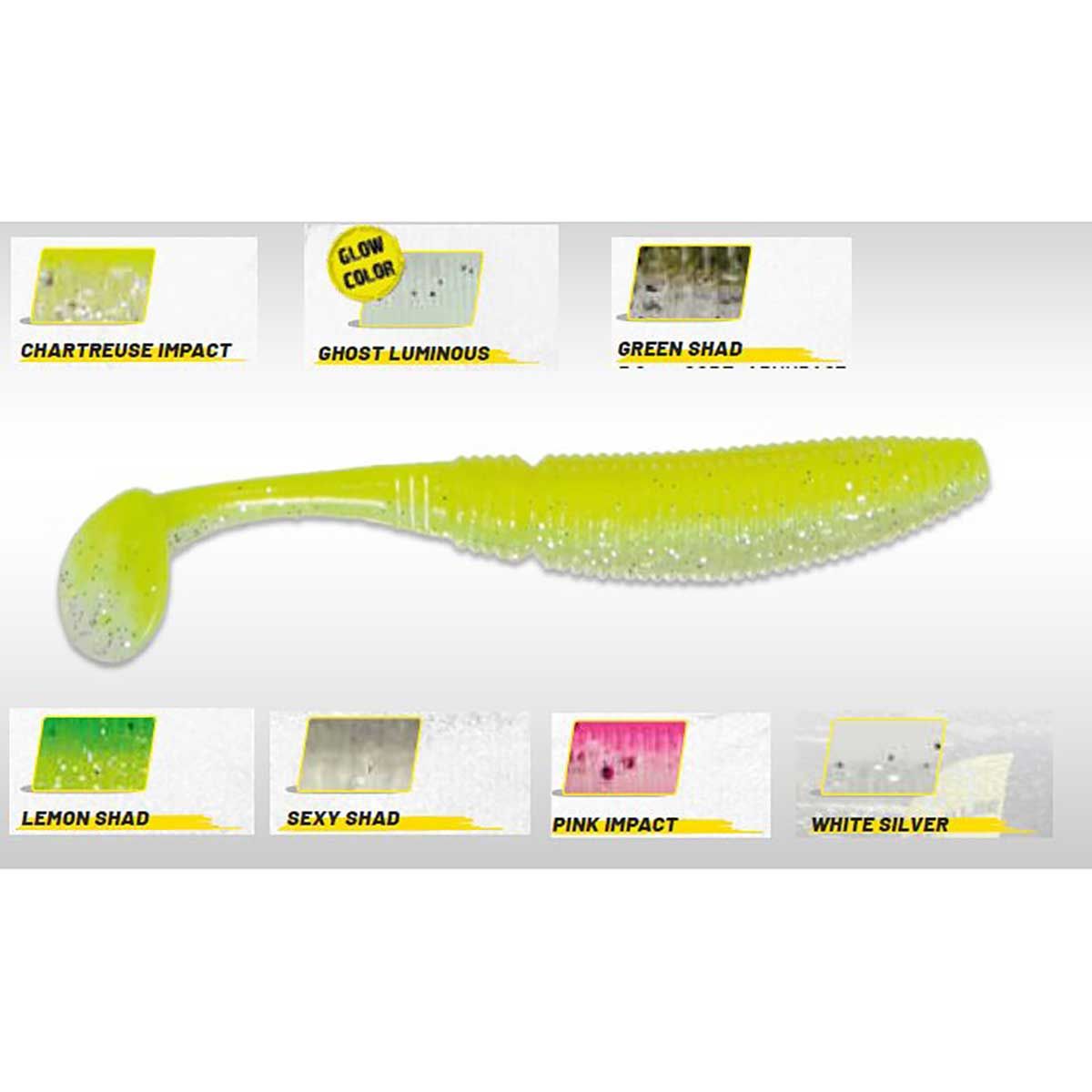 Herakles Ghost Shad 7.5 cm 8li Paket Silikon Yem