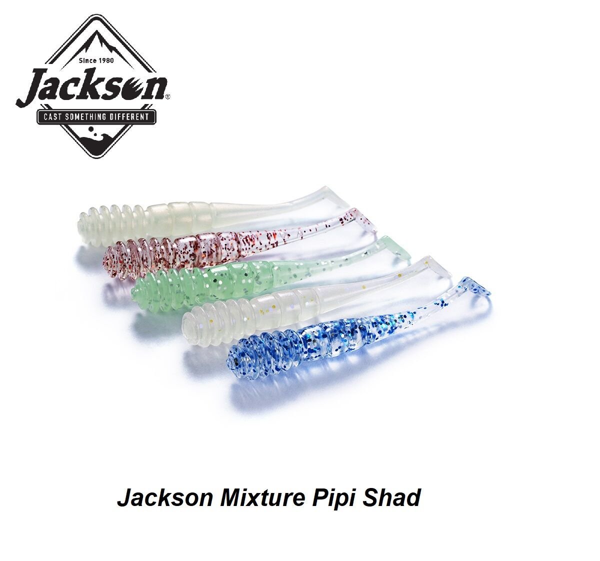 Jackson Mixture Pipi Shad 1.6 inc ( 40 mm ) Lrf Silikon