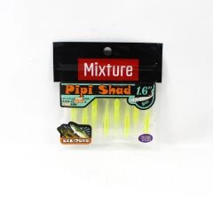 Jackson Mixture Pipi Shad 1.6 inc ( 40 mm ) Lrf Silikon LMN