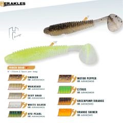 Herakles Viber Shad 9.5 cm Silikon Yem 7li Paket