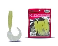 Mutant 3545 Runner Tail 8cm Levrek Silikonu 5li Paket Suni Yem 10