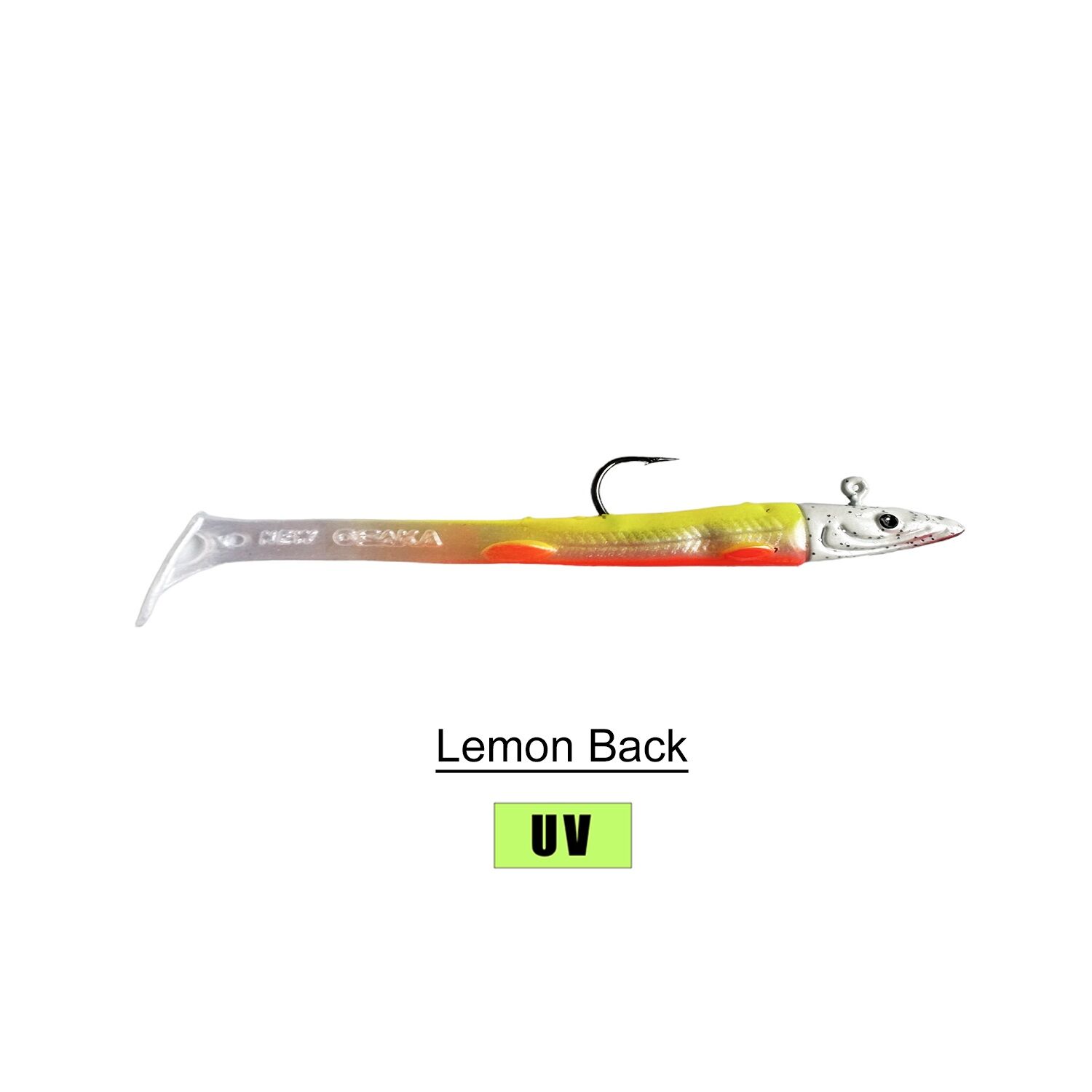 NaniwaOsakaShi V8 Jig Series 8cm 5.5gr Silikon Yem LEMON BACK