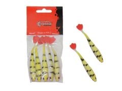 Captain 3566 Pencil Duck 9cm Levrek Silikonu 5li Paket Suni Yem 1