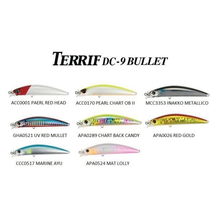 Duo Terrif DC-9 BULLET Maket Balık