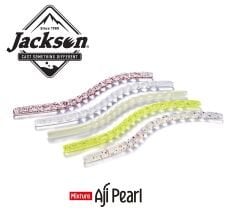 Jackson Mixture Aji Pearl 3.3 '' ( 8,4 cm ) Lrf Silikon Yem