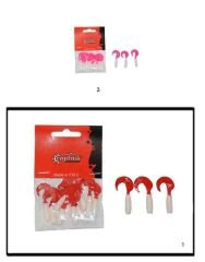 Captain 3565 Amadeus Twist Soft 4cm Levrek Silikonu 10lu Suni Yem 1