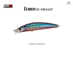 Duo Terrif DC-9 BULLET Maket Balık UV Red Mullet
