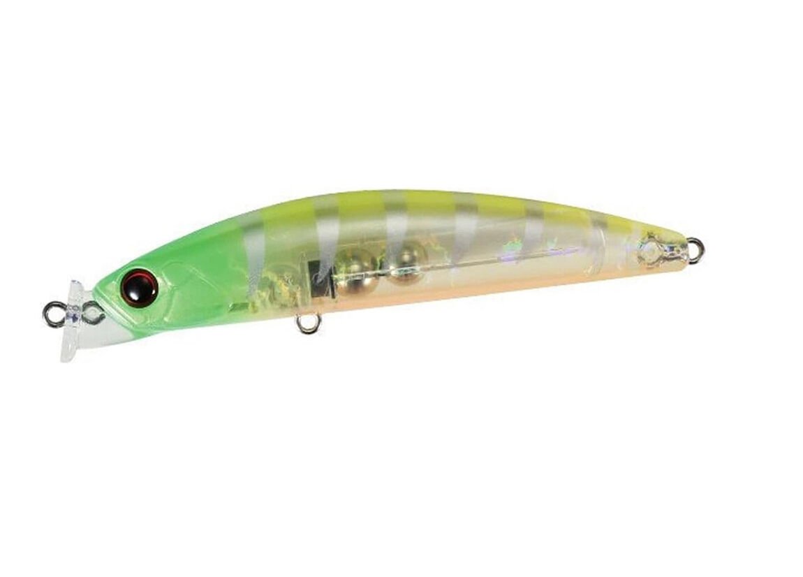 Duo Terrif DC-9 BULLET Maket Balık Lime Head Clear Gigo