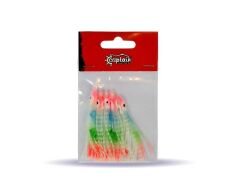 Captain 3594 Octopus Curly 6cm Ahtapot Sübye 5li Paket Suni Yem 4