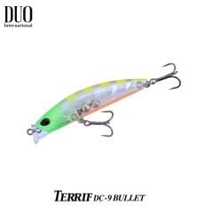 Duo Terrif DC-9 BULLET Maket Balık Lime Head Clear Gigo