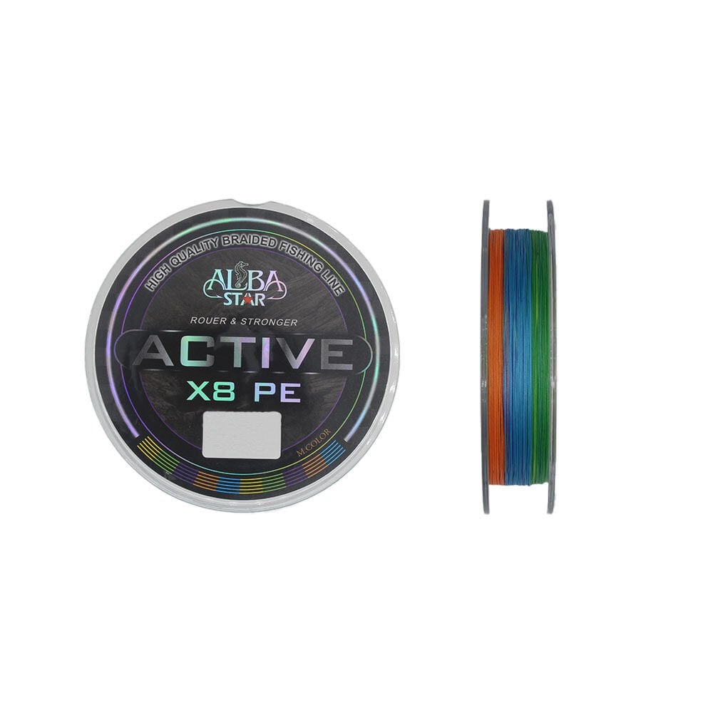 Albastar Active 8x İp Misina MULTICOLOR - 0.21MM - 150M - 19.6KG