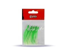 Captain 3594 Octopus Curly 6cm Ahtapot Sübye 5li Paket Suni Yem 7