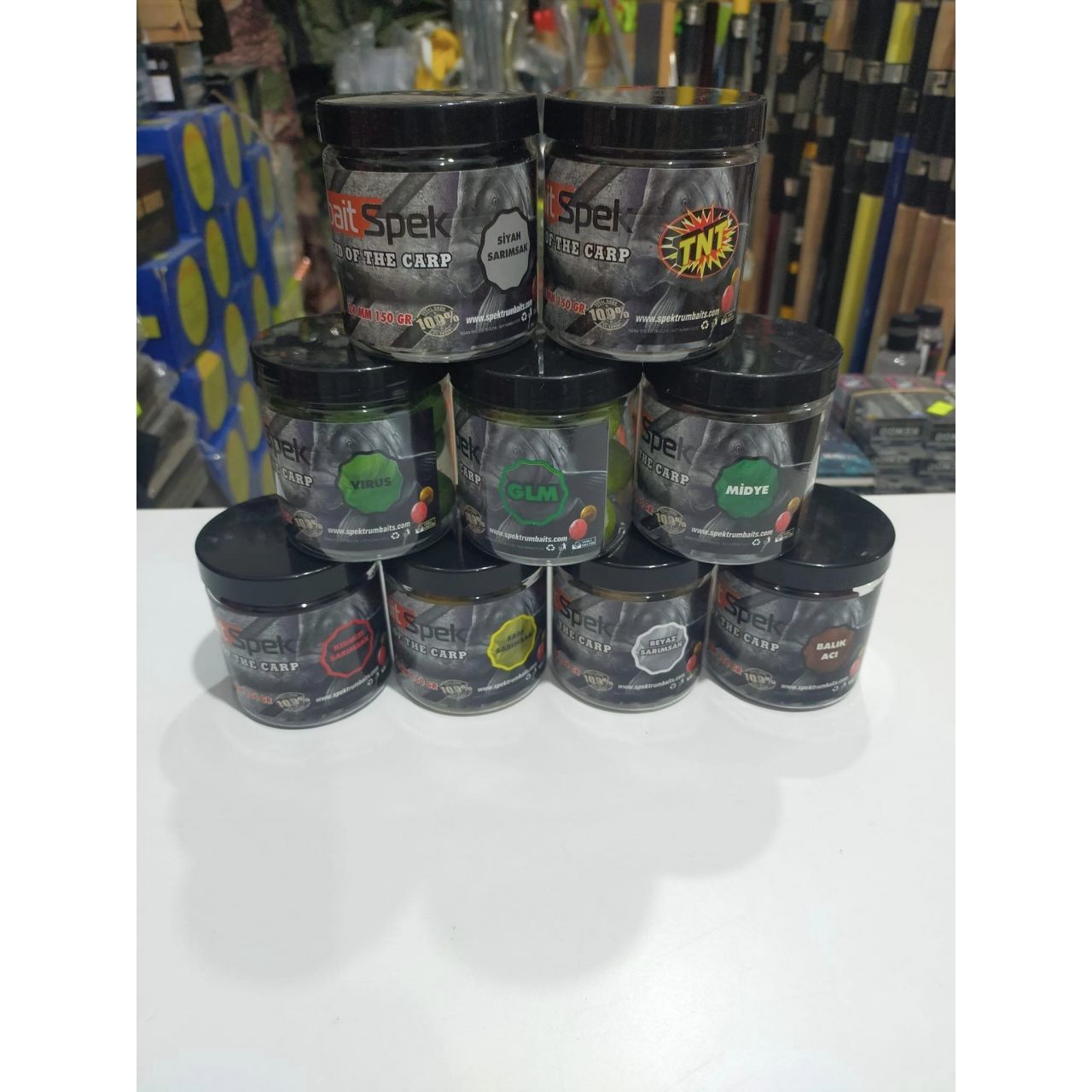 Spektrum Baits 150 gr. 24 mm Boili BEYAZ SARIMSAK