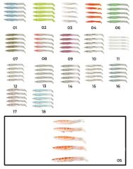 Captain 3597 Elegant 75cm Silikon Zargana 5li Paket Suni Yem 05