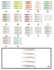 Captain 3597 Elegant 75cm Silikon Zargana 5li Paket Suni Yem 03
