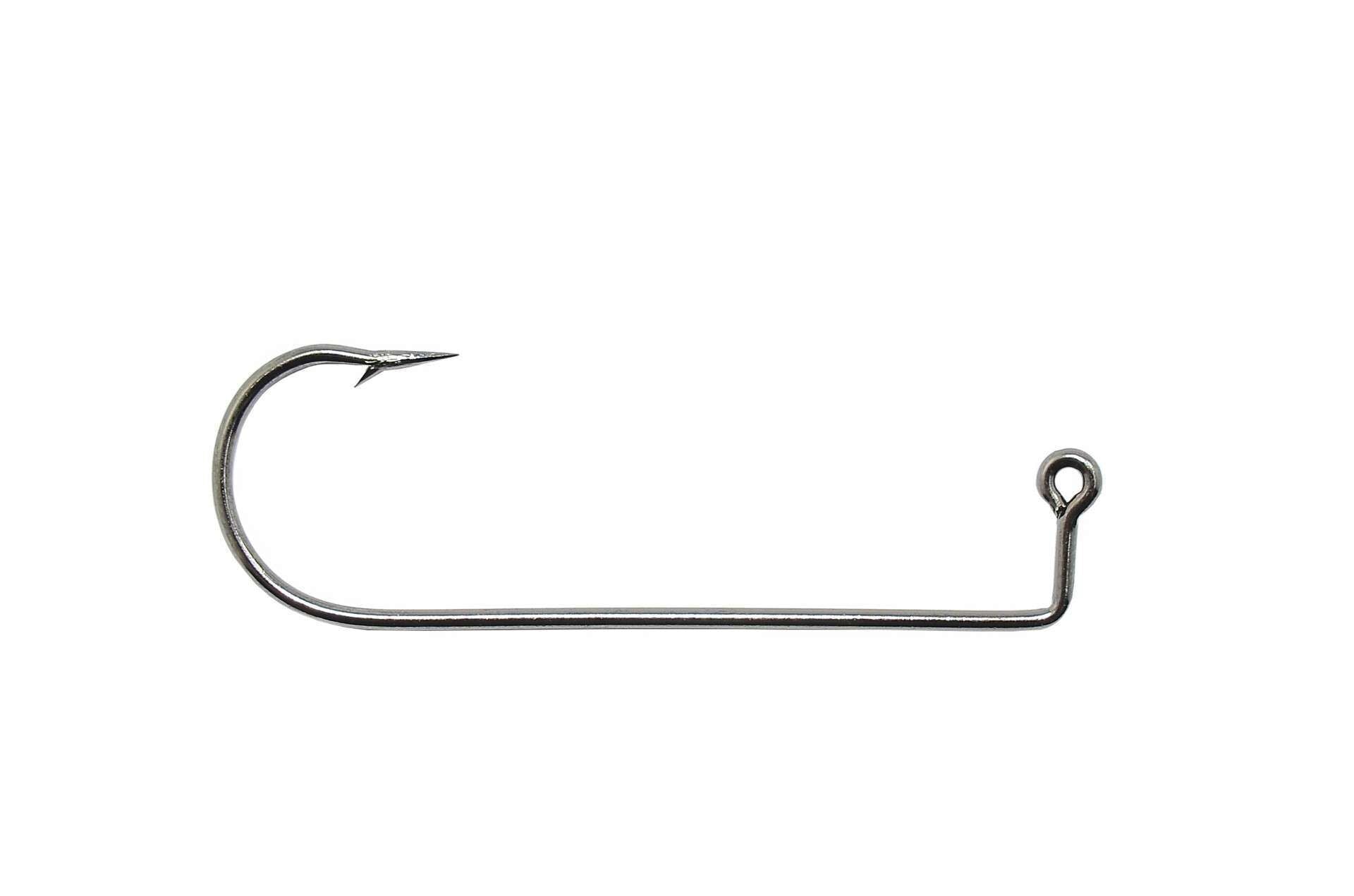 Youvella 2509 Jig Head İğnesi Delikli Extra Uzun 100lü Kutu Black Nikel Standart - 2-0