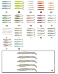 Captain 3597 Elegant 75cm Silikon Zargana 5li Paket Suni Yem 13