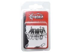 Captain 5045 Kilitli Klips Rulmanlı 5li Paket Black Nikel