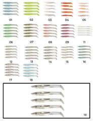 Captain 3597 Elegant 75cm Silikon Zargana 5li Paket Suni Yem 10