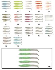 Captain 3597 Elegant 75cm Silikon Zargana 5li Paket Suni Yem 06