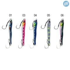 Captain 3628 Slide Jigger 60gr Light Jig Suni Yem