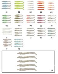 Captain 3597 Elegant 75cm Silikon Zargana 5li Paket Suni Yem 15