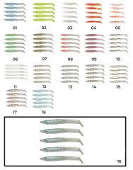 Captain 3597 Elegant 75cm Silikon Zargana 5li Paket Suni Yem 16