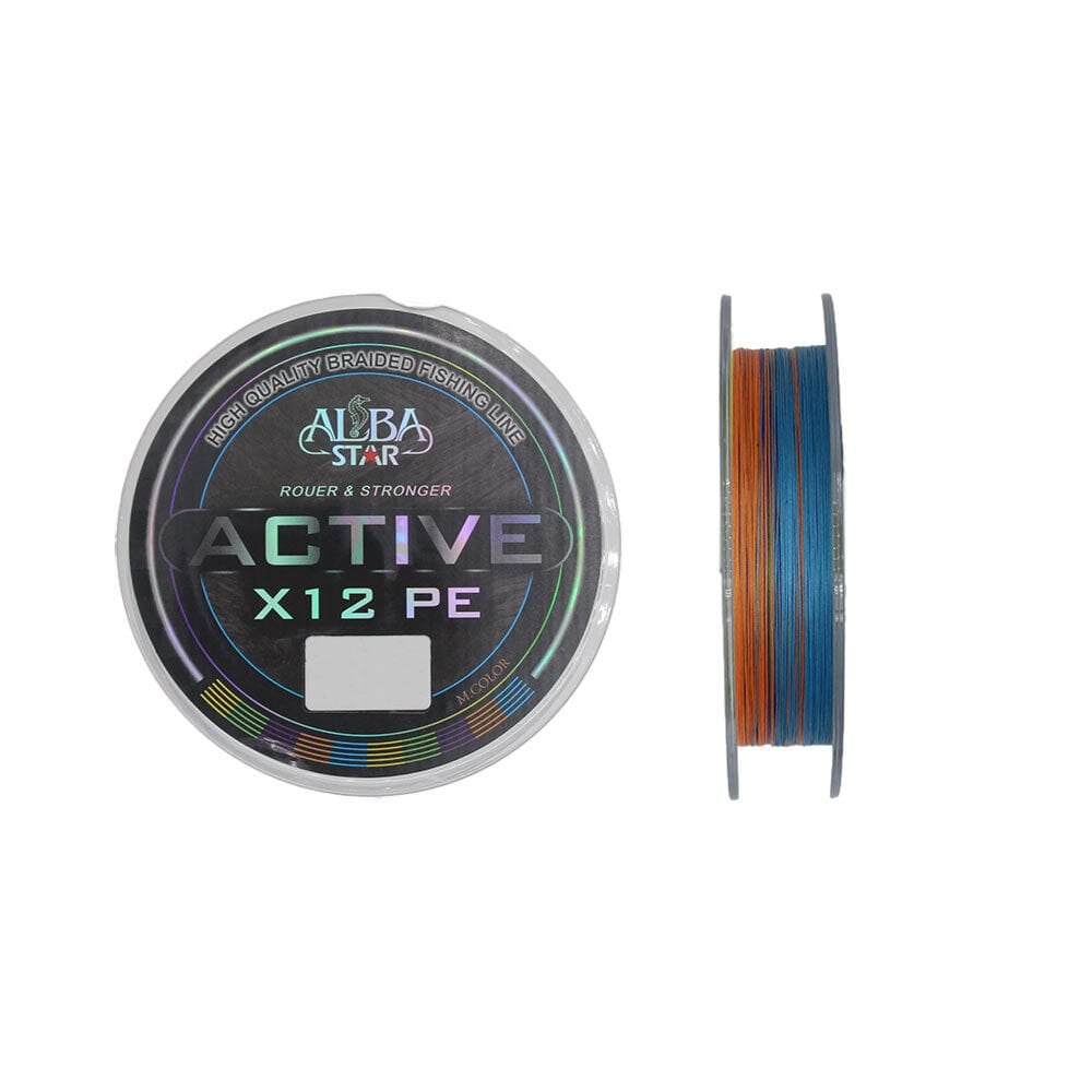 Albastar Active 12x İp Misina MULTICOLOR - 0.23MM - 150M - 16KG