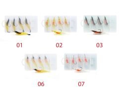 Captain 3066 Silikon Karides 85cm Suni Yem 5li Kutu