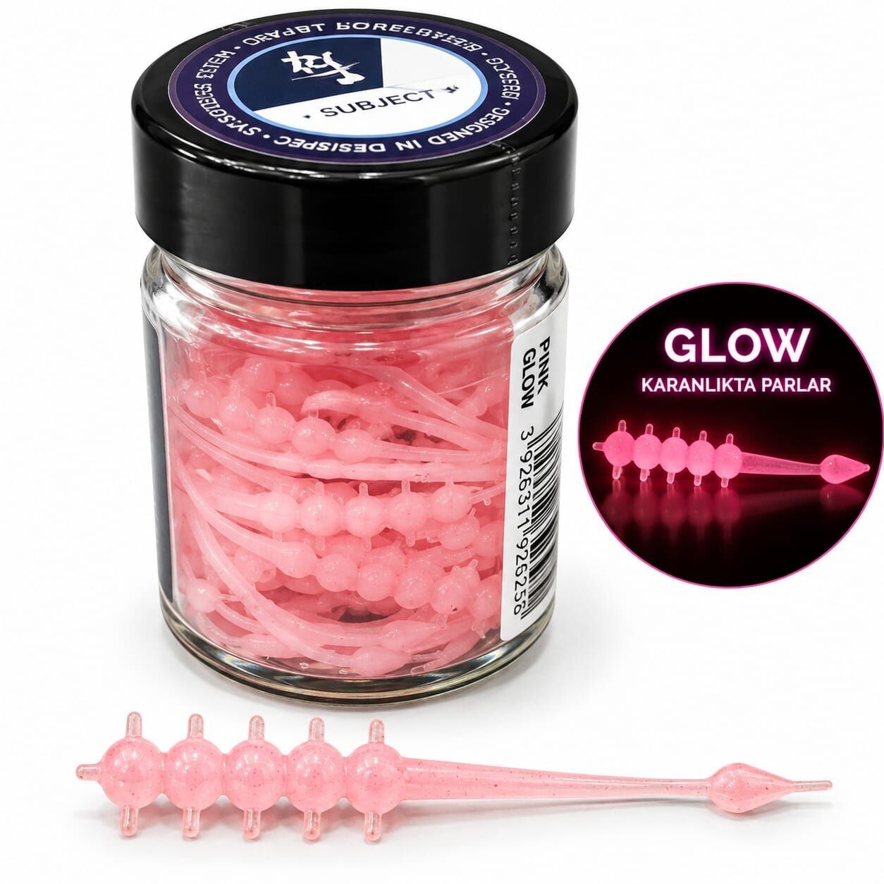 Getsu Crystal 5.2 Cm Kokulu LRF Silikonu 20'li GEKİ PİNK GLOW