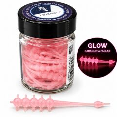 Getsu Crystal 5.2 Cm Kokulu LRF Silikonu 20'li GEKİ PİNK GLOW