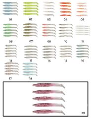 Captain 3597 Elegant 75cm Silikon Zargana 5li Paket Suni Yem 09