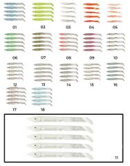 Captain 3597 Elegant 75cm Silikon Zargana 5li Paket Suni Yem 11