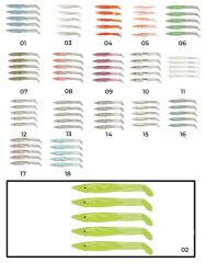 Captain 3597 Elegant 75cm Silikon Zargana 5li Paket Suni Yem 02