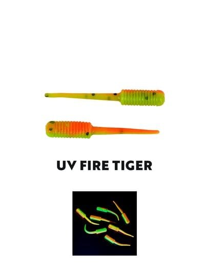 Fujin Baby FRY 2,7cm LRF Silikon Yem UV Fire Tiger