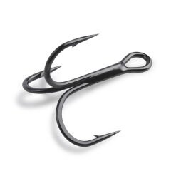 Mustad Elite Round Bend Treble TR78NP-BN Olta İğnesi METALİK SİYAH - NO:1 5Lİ