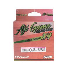 RYUJI AJI GAME 4X 100M PİNK İP MİSİNA 0.02 mm