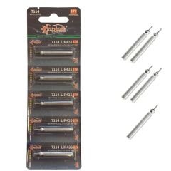 Captain 7114 Fosfor ve Şamandra İçin Şarj Olan PİL 5li Paket