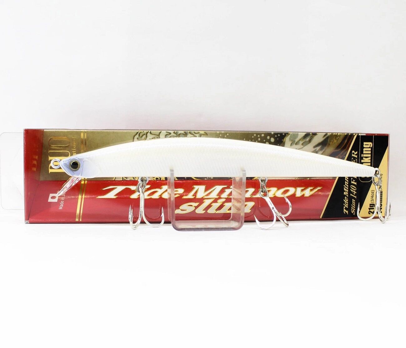 Duo Tide Minnow Slim Flyer 140 ACC3008 Neo Pearl