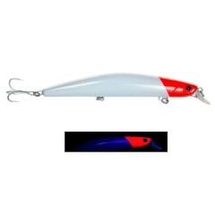 Fujin Z-Bass Minnow 125F 21gr Maket Balık #163 UV Red Head