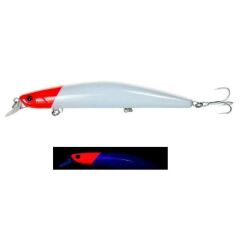 Fujin Z-Bass Minnow 125F 21gr Maket Balık #163 UV Red Head