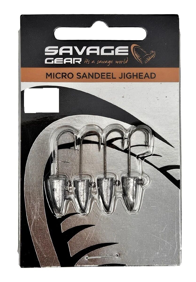 Savage gear LRF Micro Sandeel Jighead #8 4 Adet 2,5gr