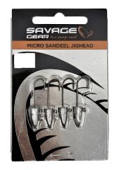 Savage gear LRF Micro Sandeel Jighead #8 4 Adet 2,5gr