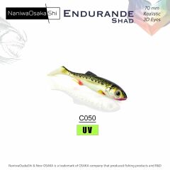 NaniwaOsakaShi Endurande Shad 7 Cm Silikon Yem C050