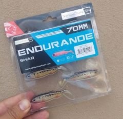 NaniwaOsakaShi Endurande Shad 7 Cm Silikon Yem