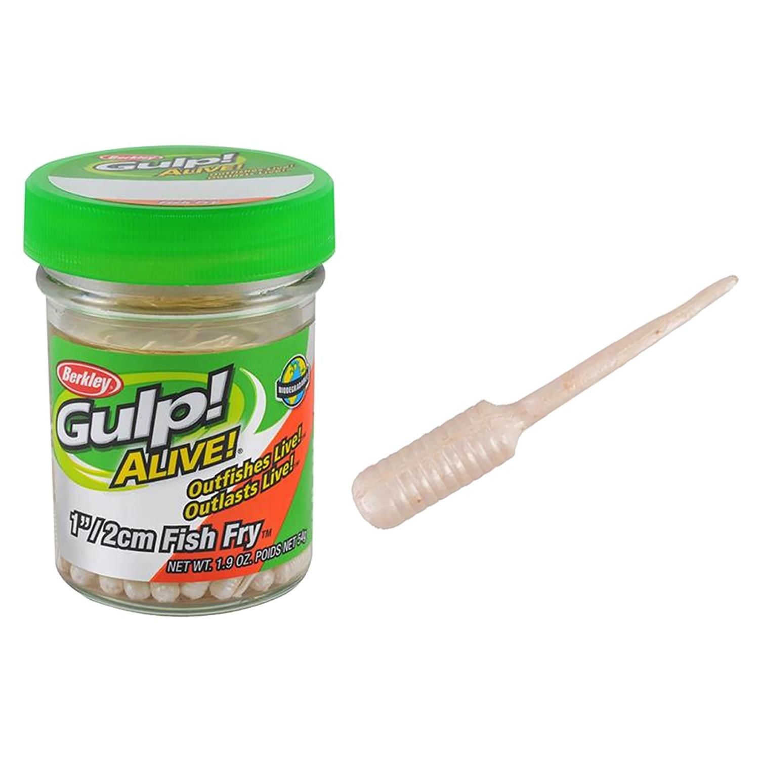 Berkley Gulp Alive Fish Fry 2cm LRF Silikonu Fluorescent Orange