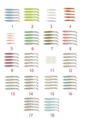 Captain 3597 Elegant 75cm Silikon Zargana 5li Paket Suni Yem