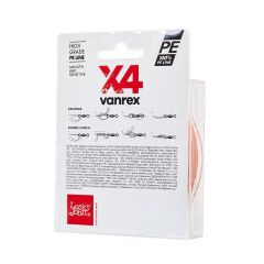 Lucky John Vanrex Pe Örgü X4 Fluo Turuncu 125M 0.10
